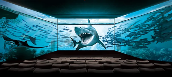 Imagen de la sala de cine de los cines CGIS